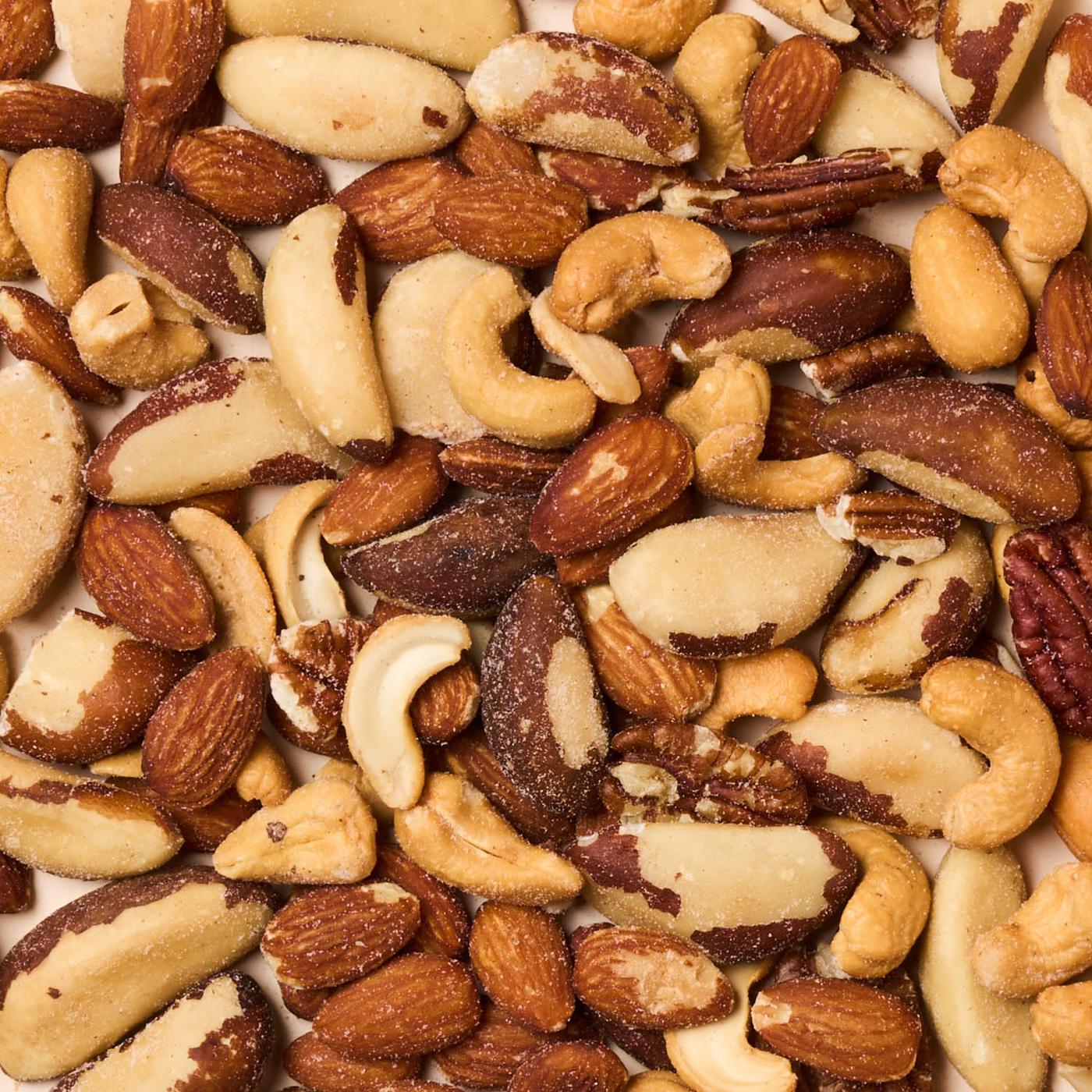 Organic Roasted & Salted Mixed Nuts, 14 Oz