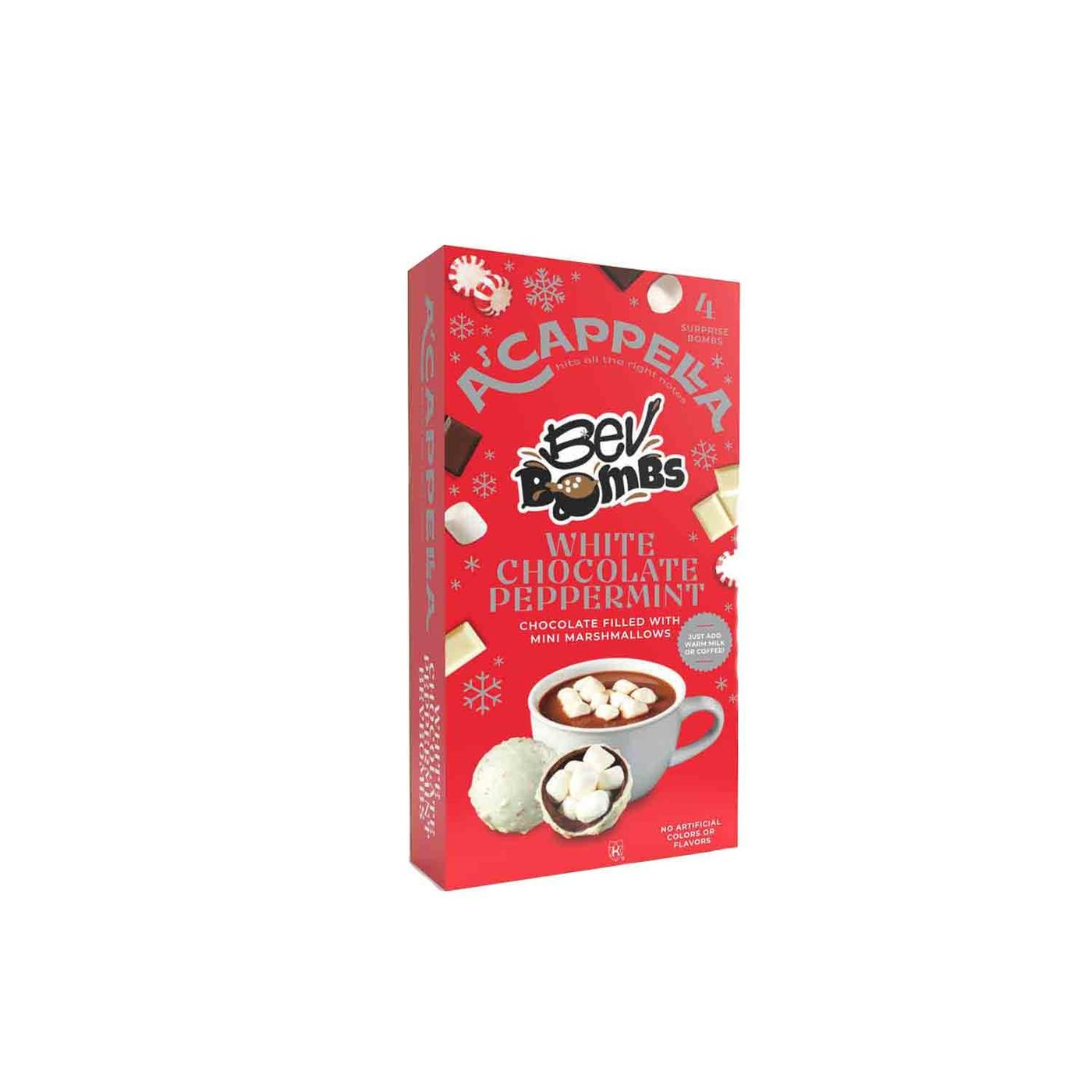 Get A'Cappella White Chocolate Peppermint BevBombs Delivered