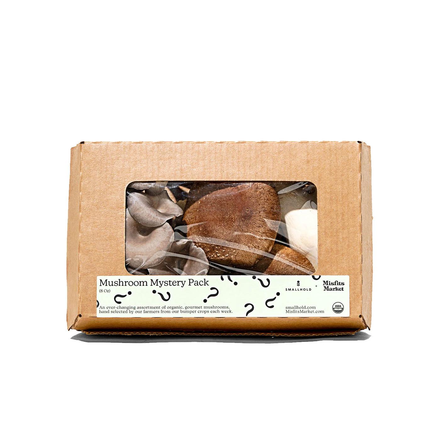 Get Smallhold Organic Mystery Pack Mushrooms Delivered | Misfits