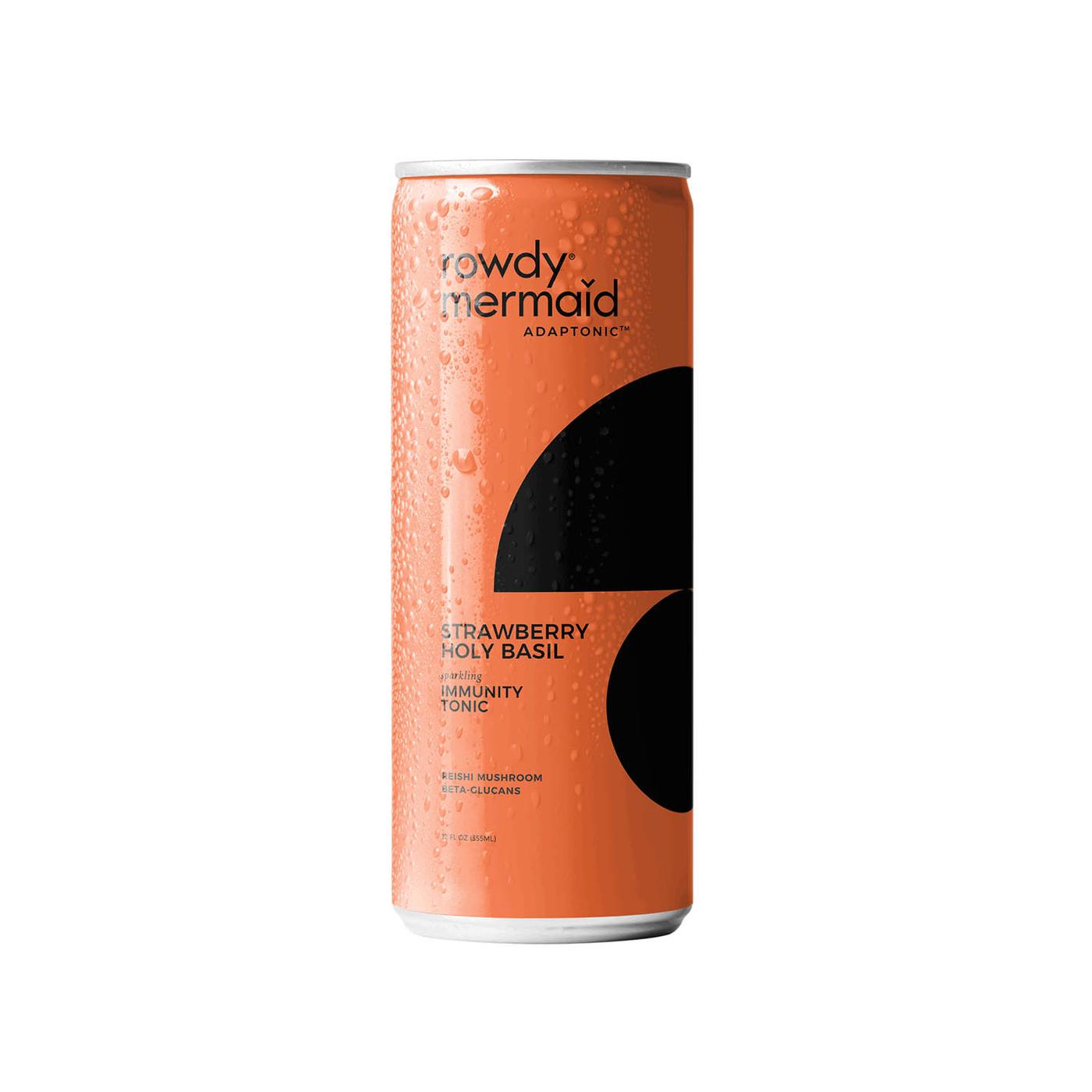Get Rowdy Mermaid Adaptonic, Strawberry Holy Basil Delivered