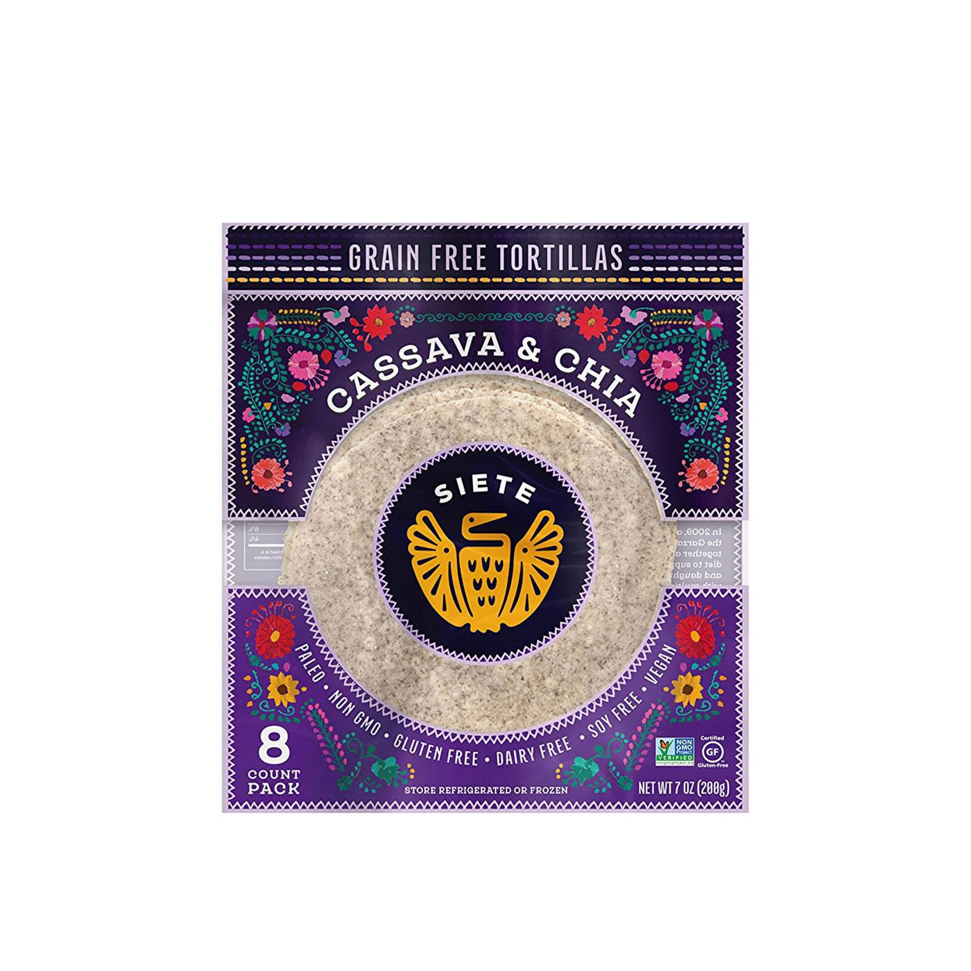 Get Siete Family Foods Tortillas, Cassava and Chia Delivered