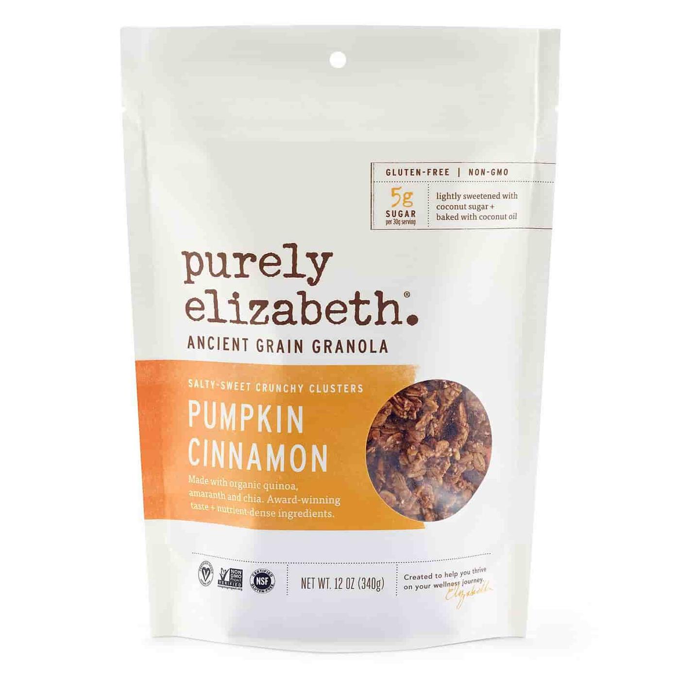 Get Purely Elizabeth Ancient Grain Granola, Pumpkin Cinnamon