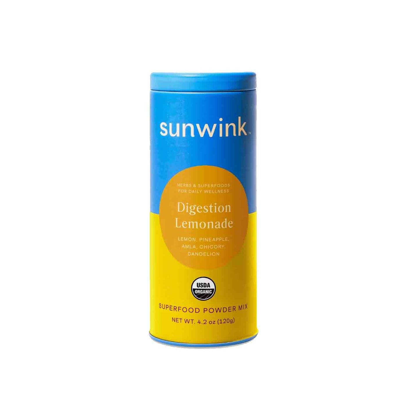 Get Sunwink Organic Superfood Powder, Digestion Lemonade Delivered