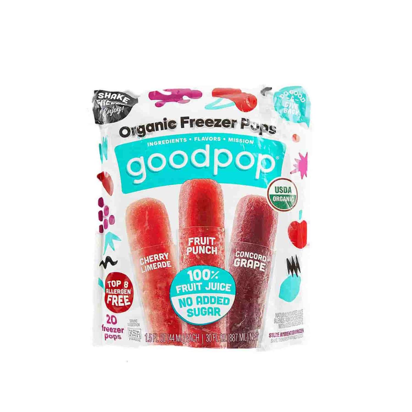 Get GoodPop Organic Freezer Pops Delivered | Misfits Market