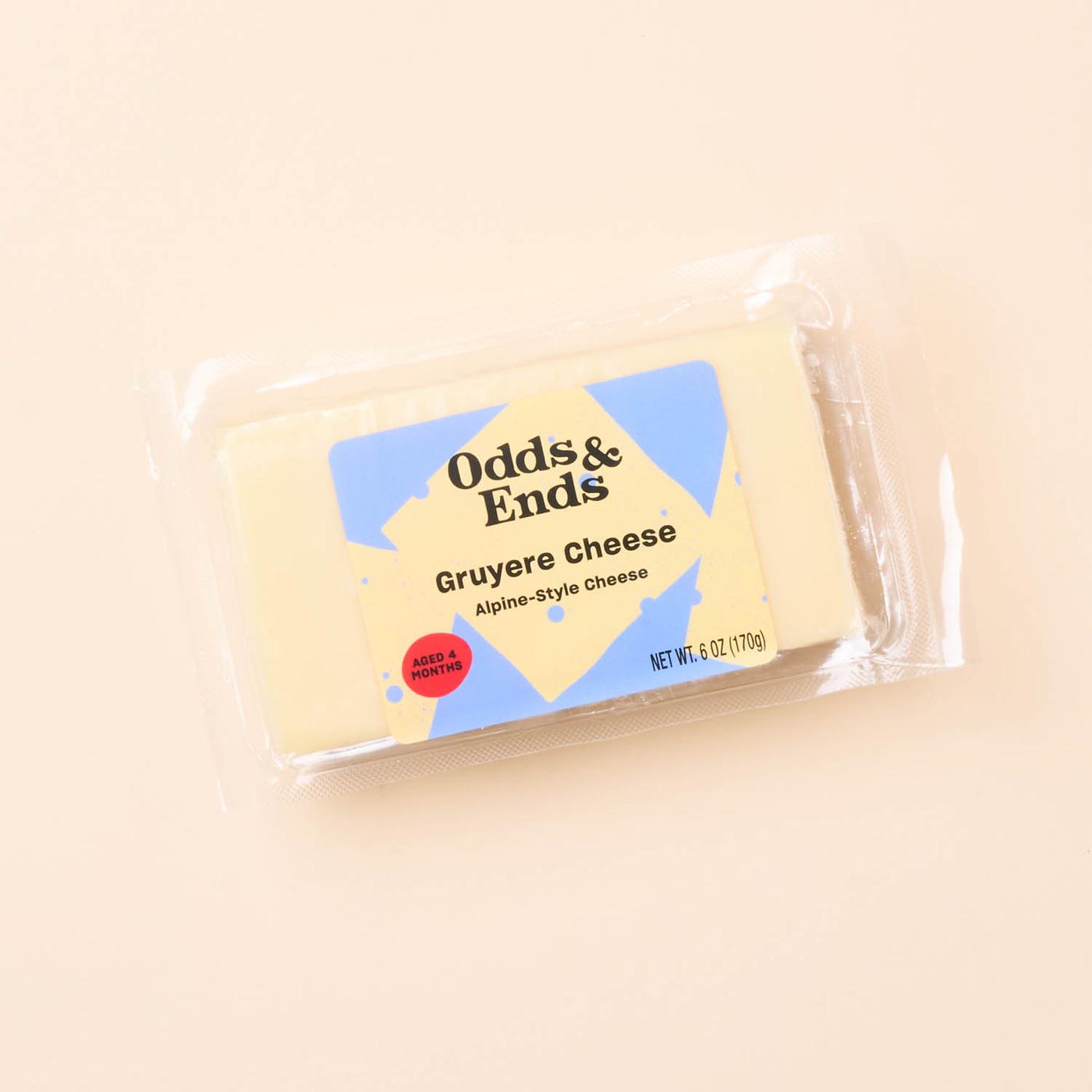 Get Odds & Ends Aged Gruyere Cheese Delivered | Misfits Market