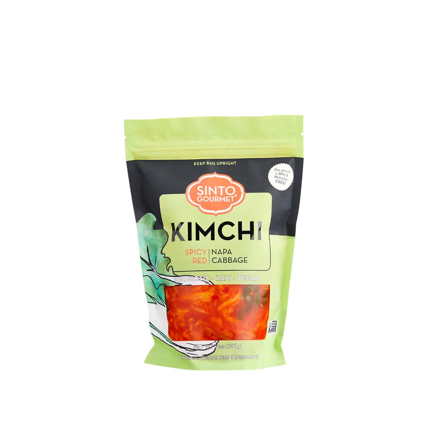Get Sinto Gourmet Spicy Red Napa Cabbage Kimchi Delivered