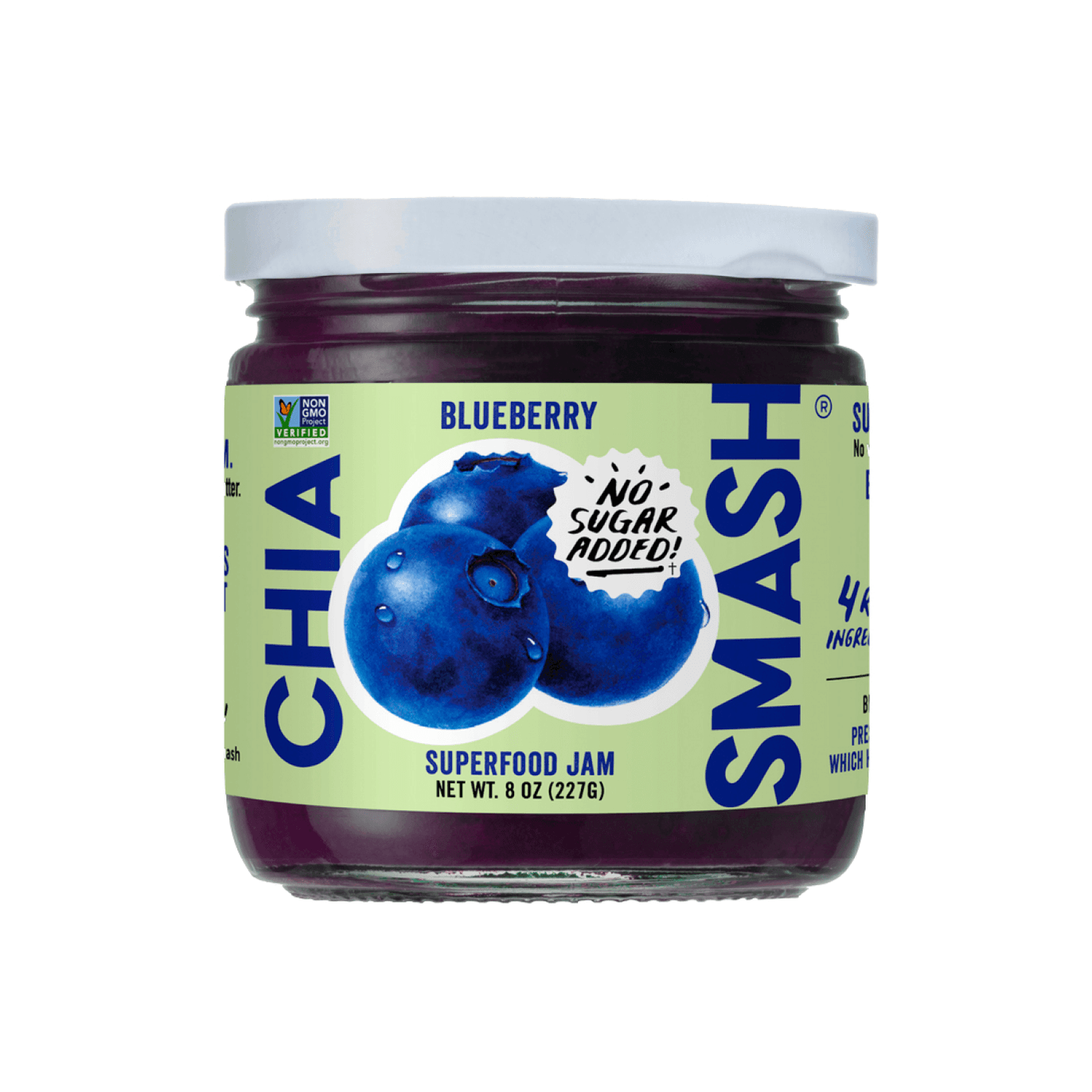 Get Chia Smash Upcycled Superfood Jam, Blueberry Delivered