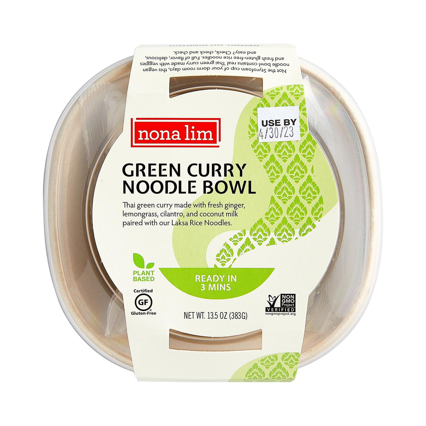 笑福亭笑K Get Nona Lim Green Curry Noodle Bowl Delivered | Misfits Market