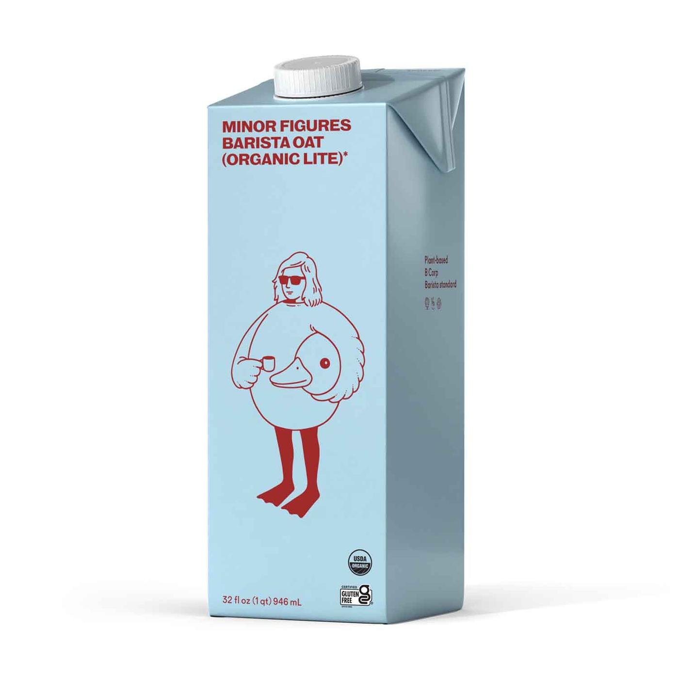 Get Minor Figures Organic Barista Oat Milk, Light Delivered