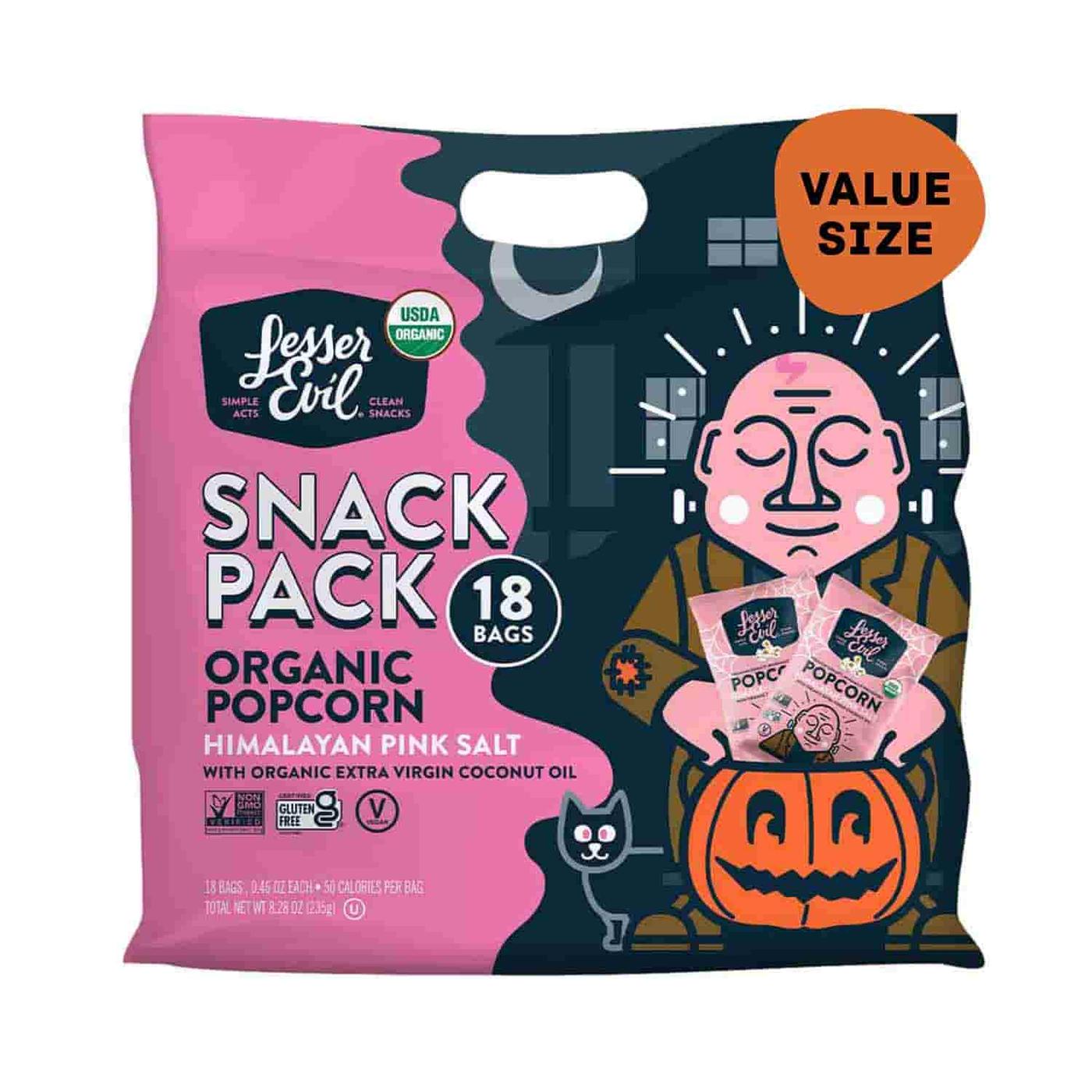 Get LesserEvil Organic Popcorn, Halloween Multipack Delivered