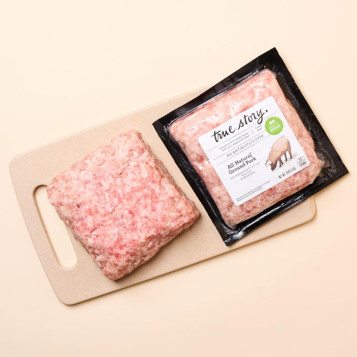 Ground Pork, Room to Roam, 16 Oz (1 Lb)