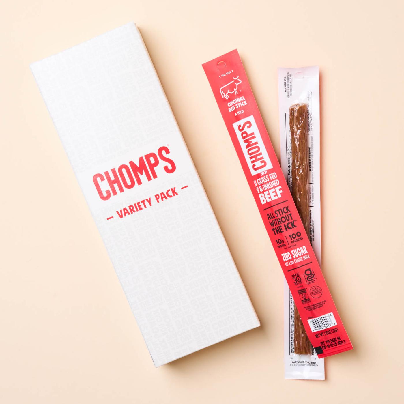 Get Chomps + Misfits Market Upcycled Original Beef Sticks