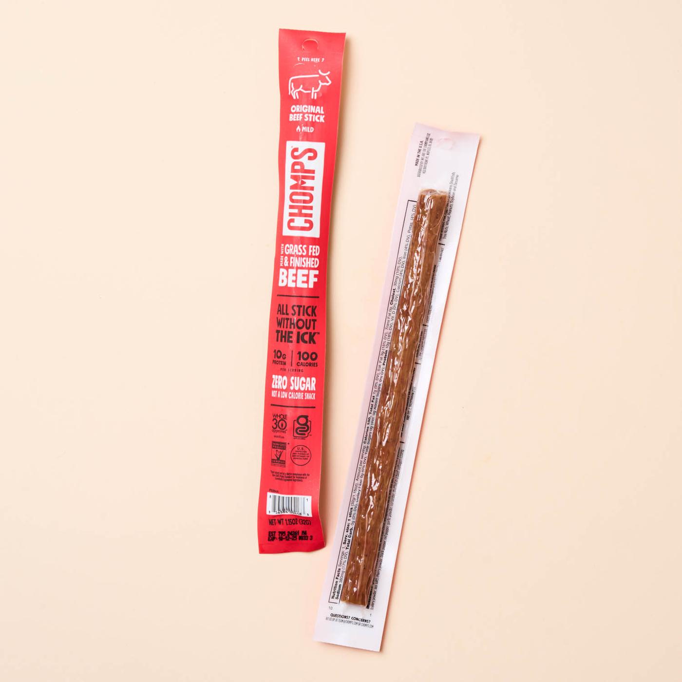 Get Chomps + Misfits Market Upcycled Original Beef Sticks