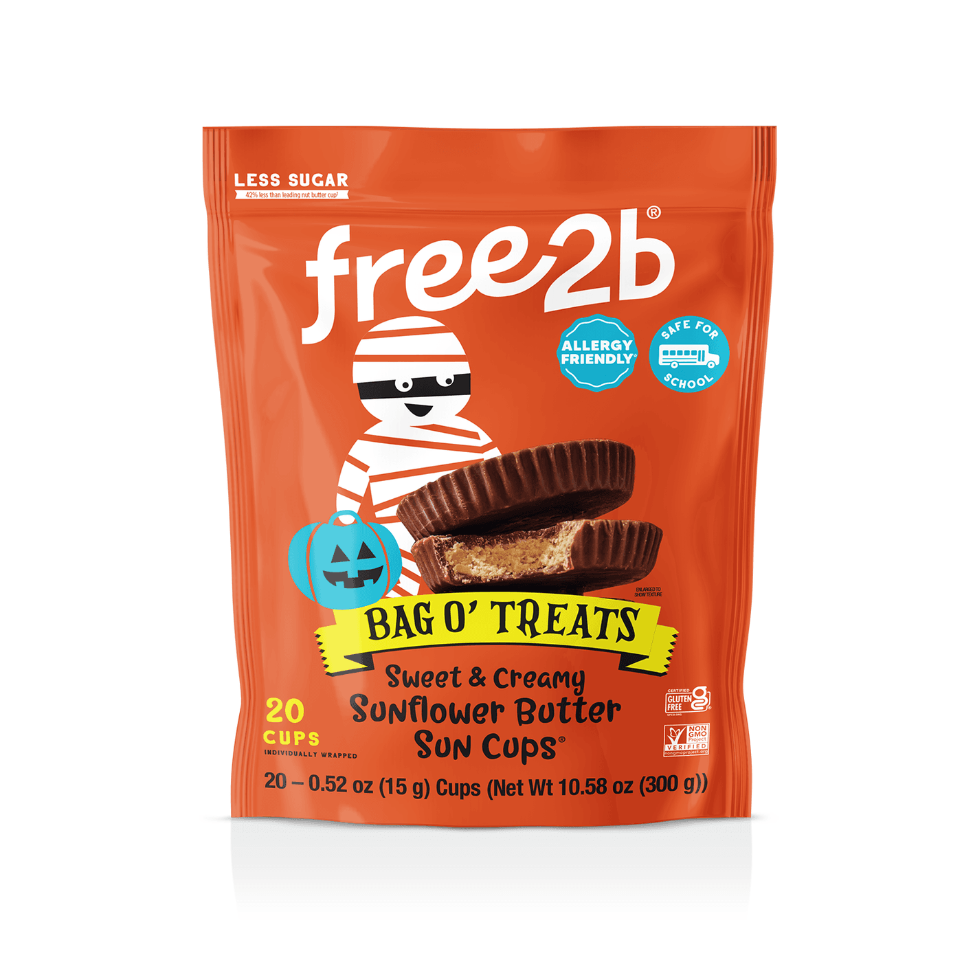 Get free2b Chocolate Sunflower Butter Cups, Halloween Delivered