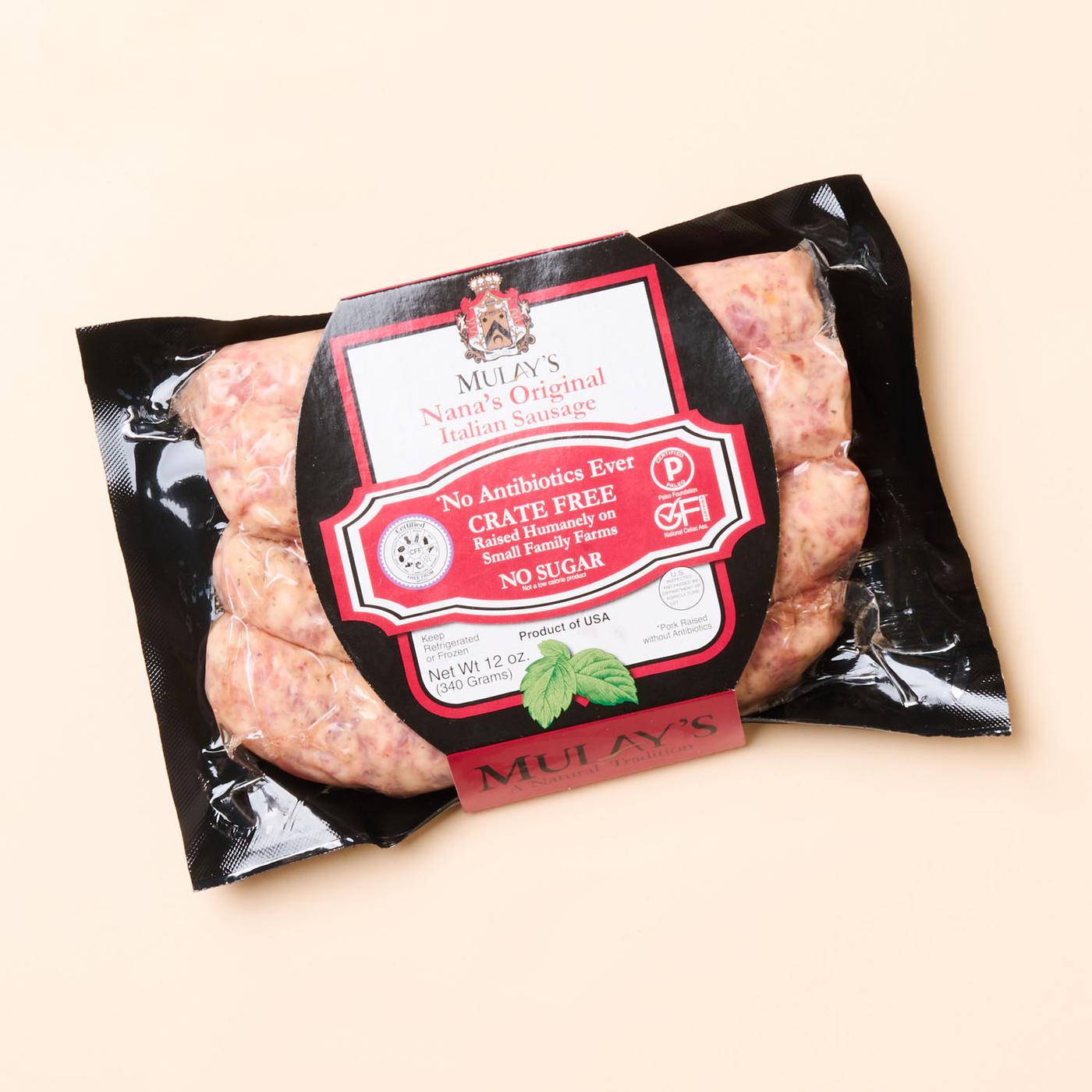 Get Mulay's Nana's Pork Links, Original Italian Delivered