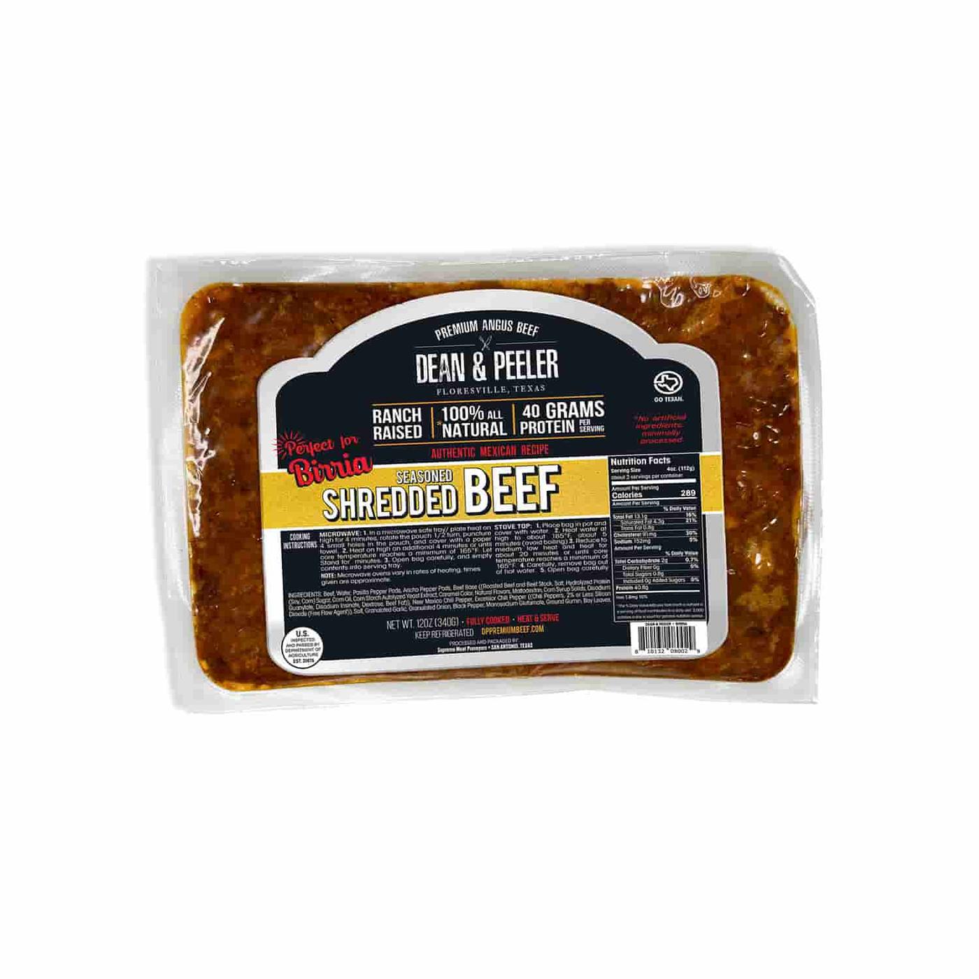 Get Dean & Peeler Beef Birria, Shredded, Slow Cooked Delivered