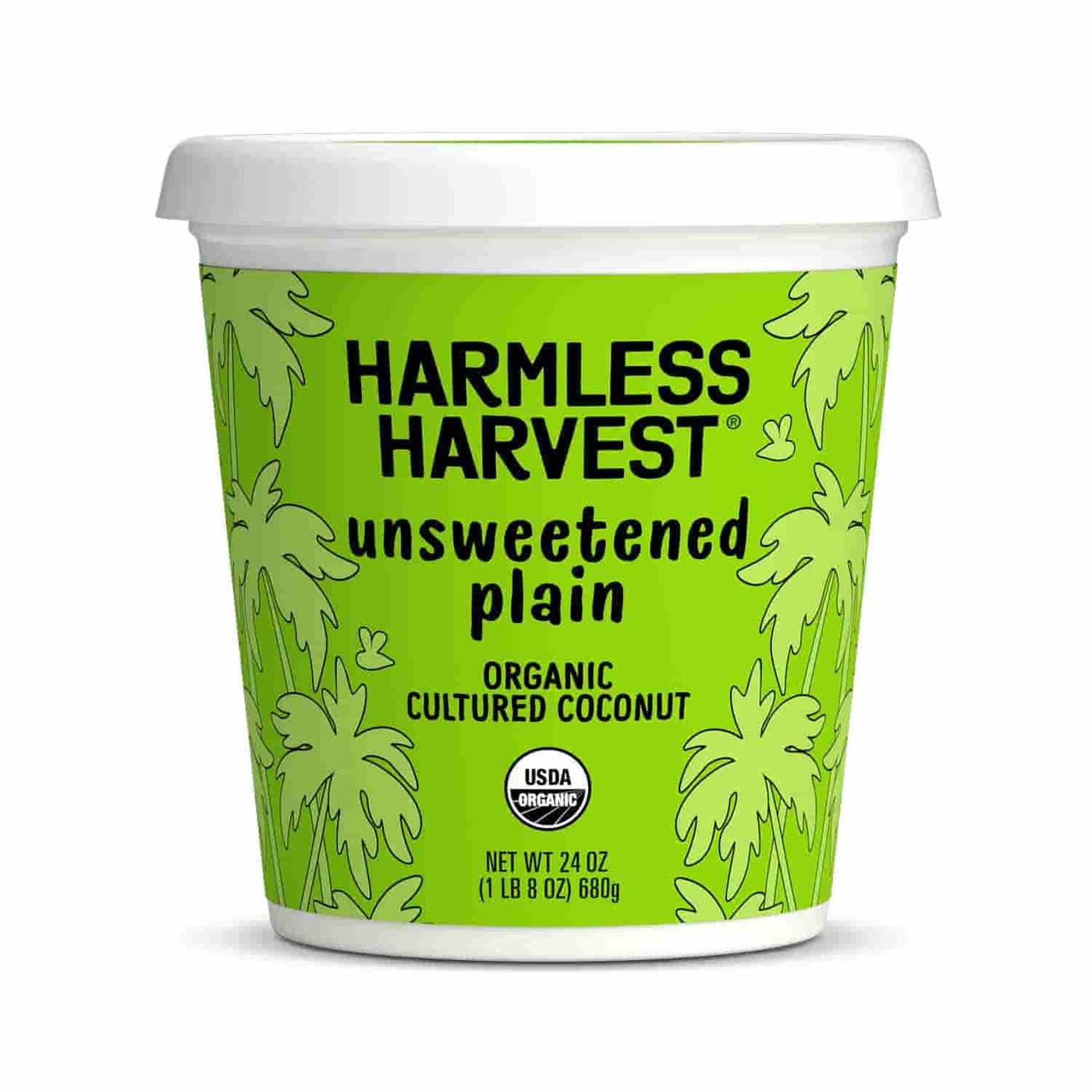 Organic Coconut Yogurt, Plain Unsweetened, 24 Oz
