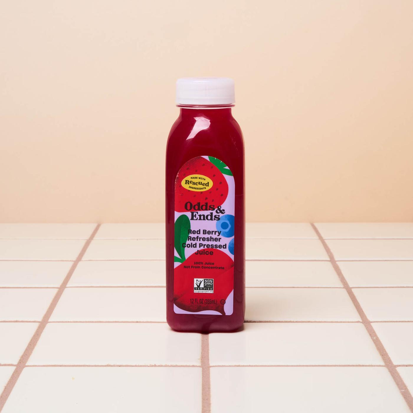 Get Odds & Ends Cold Pressed Juice, Red Berry Refresher Delivered