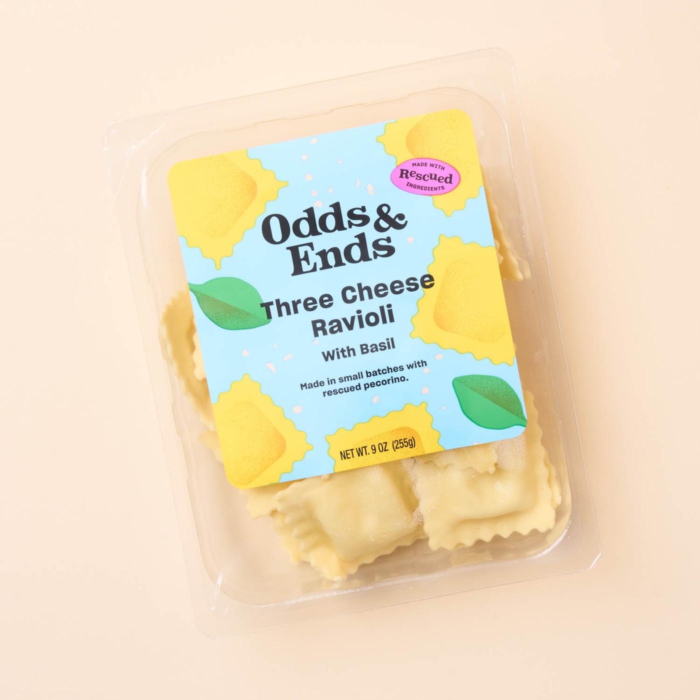 Ravioli, Three Cheese, 9 Oz
