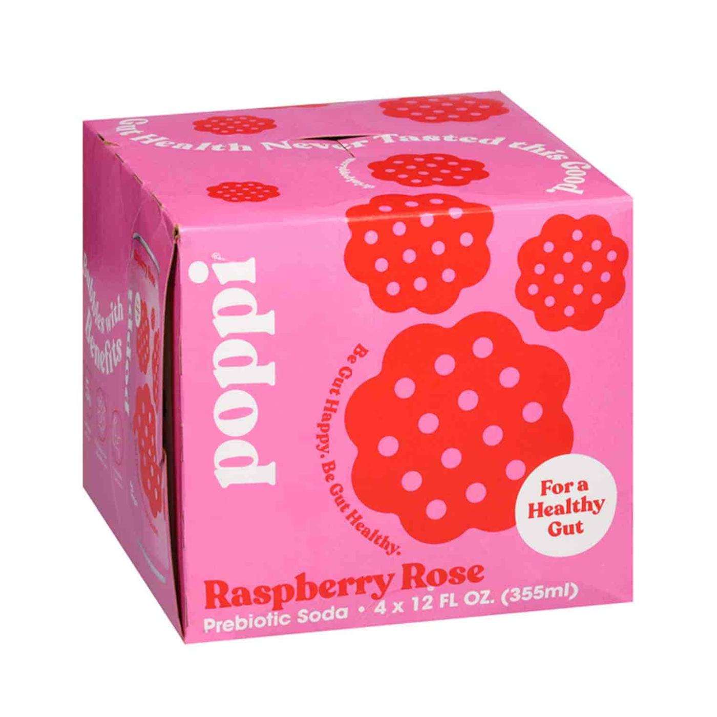 Get Poppi Prebiotic Soda, Raspberry Rose Delivered | Misfits Market