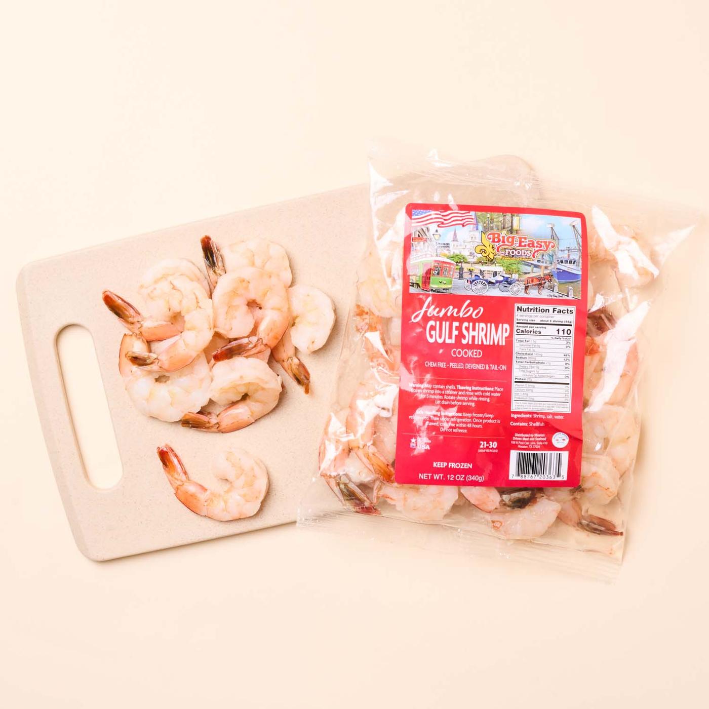Get Big Easy Seafood Jumbo Gulf Shrimp, Cooked Delivered | Misfits
