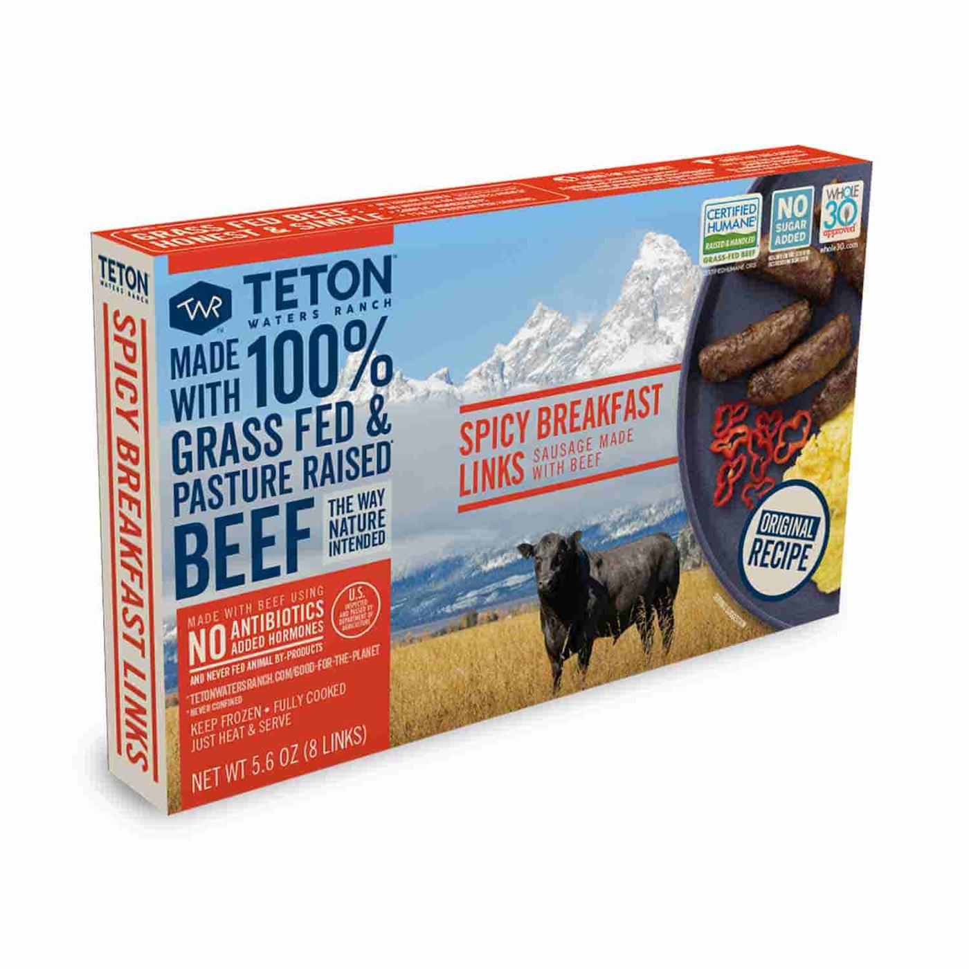 TULLY'S Breakfast Blend 400g×6袋 Get Teton Waters Ranch Beef Breakfast Links, Spicy Delivered