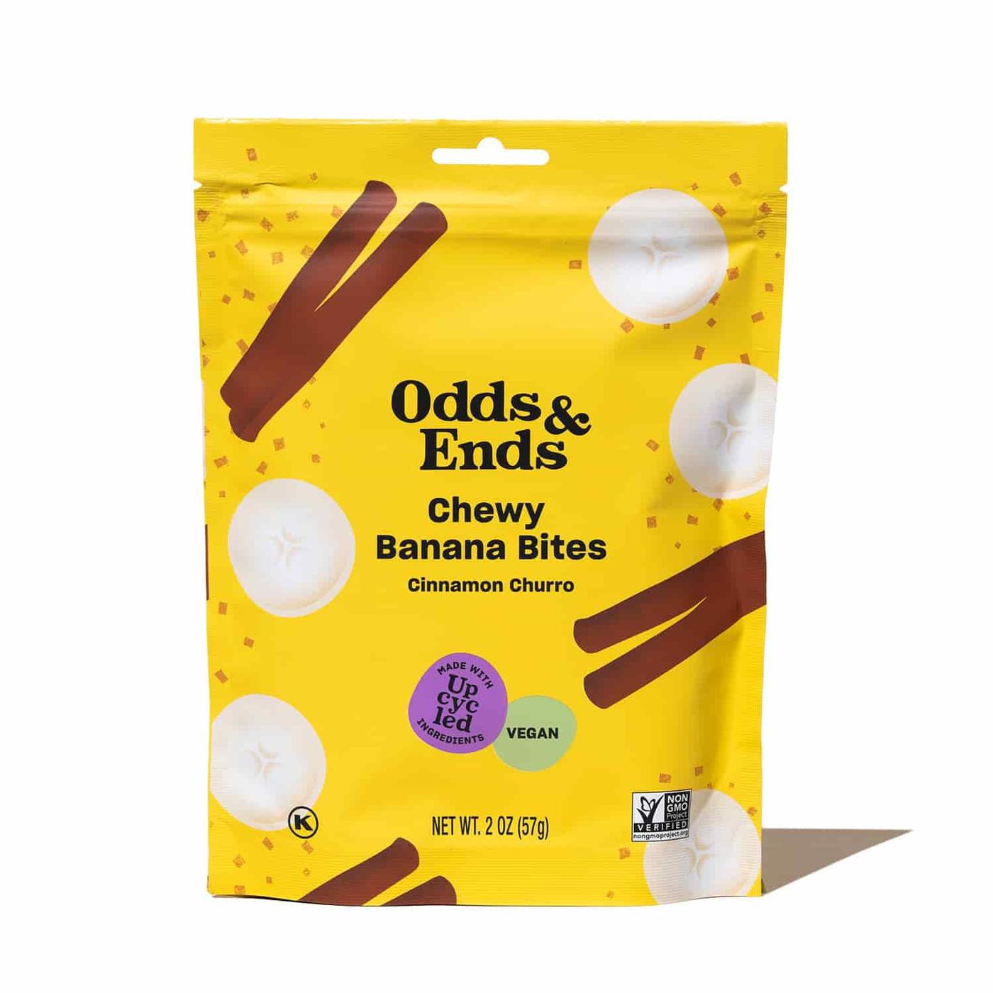 Get Odds & Ends Chewy Banana Bites, Cinnamon Churro Delivered