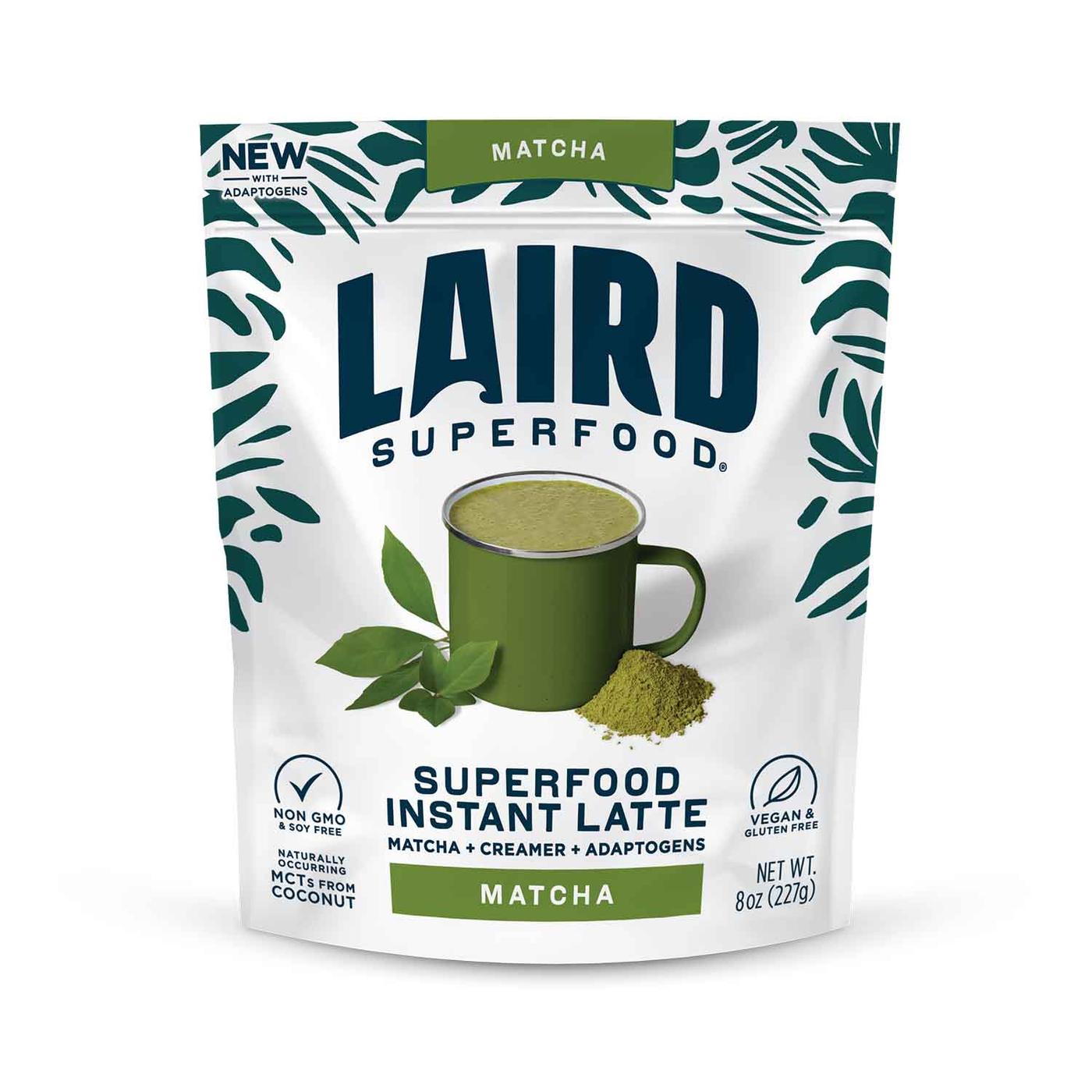 Get Laird Superfood Superfood Instant Latte, Matcha Delivered