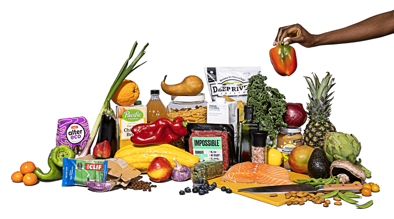 grocery and produce delivery items