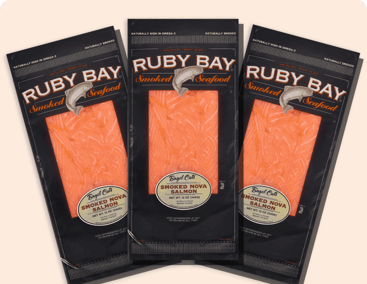 Ruby Bay smoked salmon trimmings
