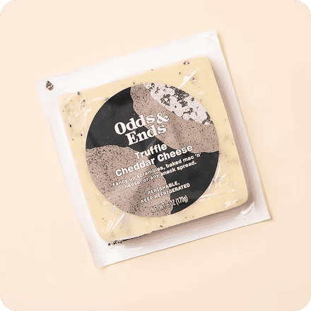 Truffle cheddar cheese