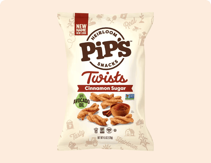 Pip's Cinnamon Twists