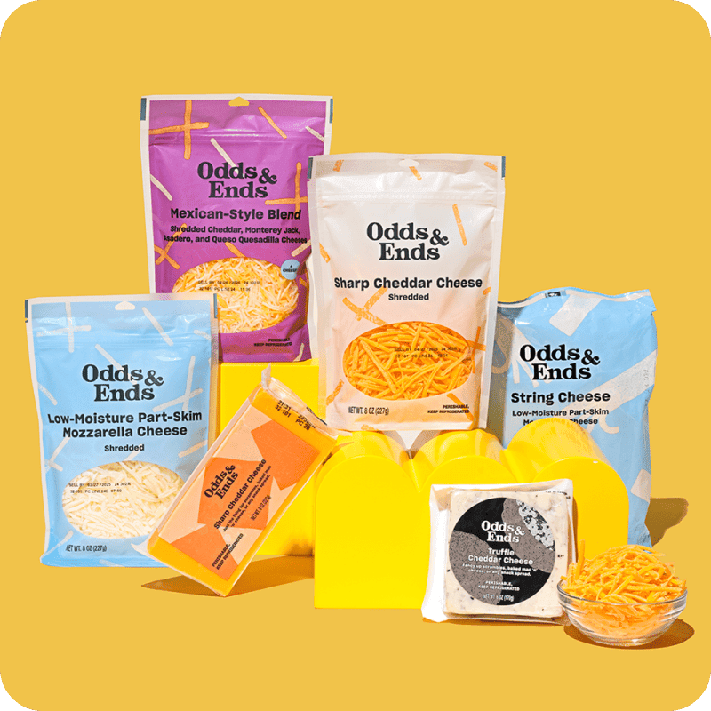 Assortment of Odds & Ends Cheese