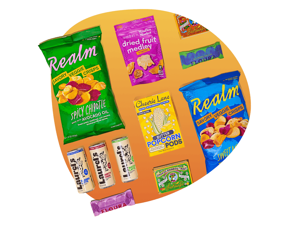 Assortment of snacks