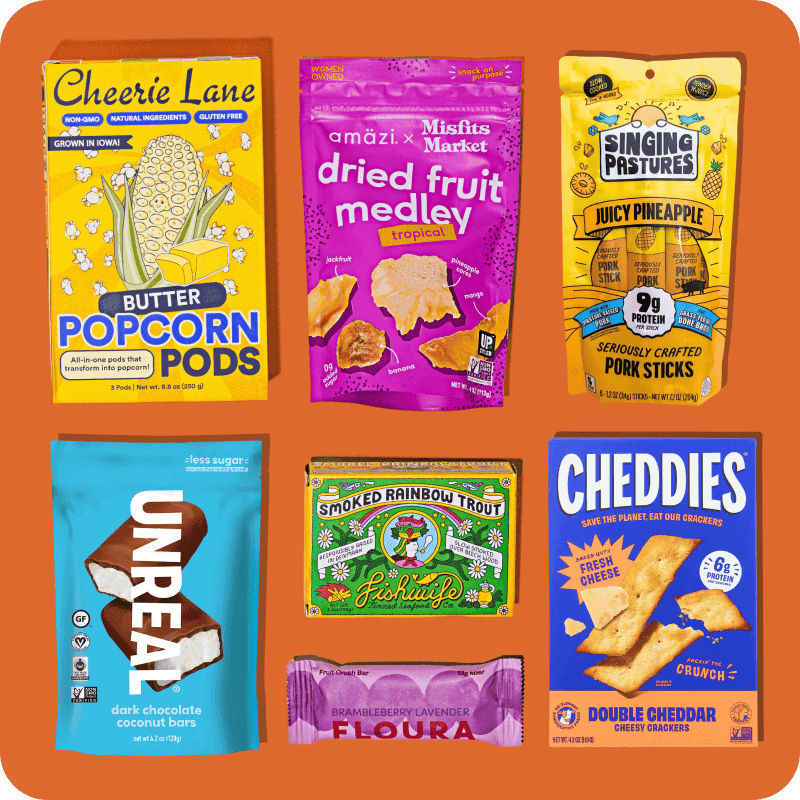 Assortment of snacks