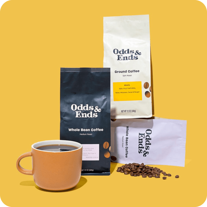 Assortment of coffee