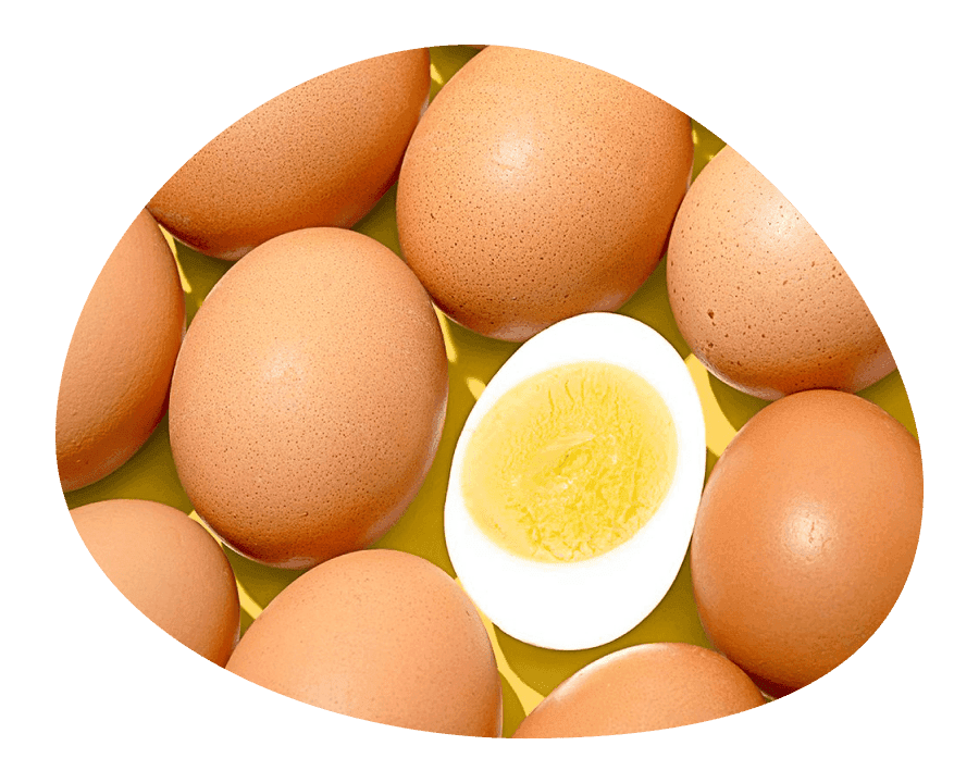 Assortment of eggs
