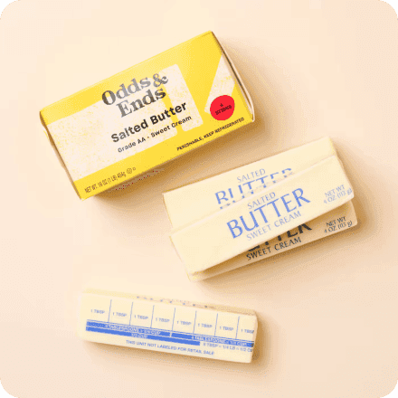 Grade AA butter available for delivery from Misfits Market