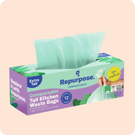 Compostable trash bags