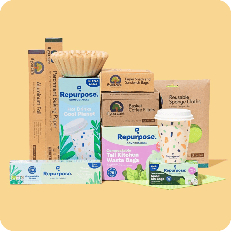 Assortment of paper goods