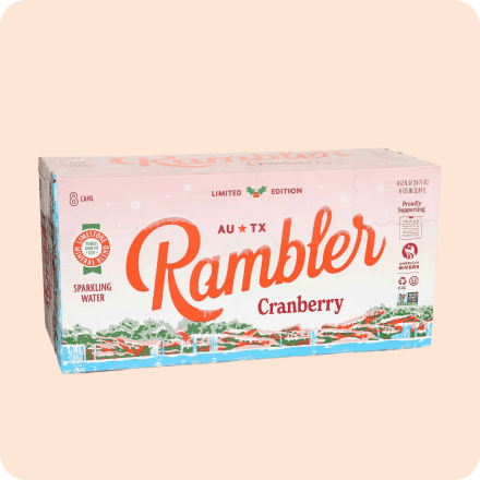 Cranberry Sparkling Water