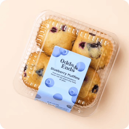 Odds & Ends Bakery-Style Blueberry Muffins available for delivery from Misfits Market