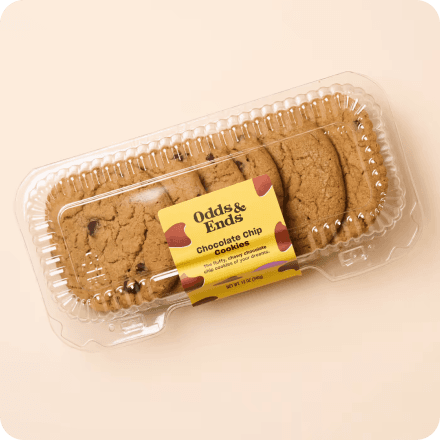 Odds & Ends Chocolate Chip Cookies available for baked goods delivery from Misfits Market